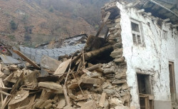 Bajura earthquake displaces 42 families